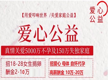 英吉沙捐卵助孕生子 爱心志愿者招募